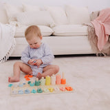 Bubble -  Wooden Numbers & Blocks Counting Set
