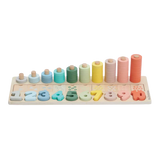 Bubble -  Wooden Numbers & Blocks Counting Set