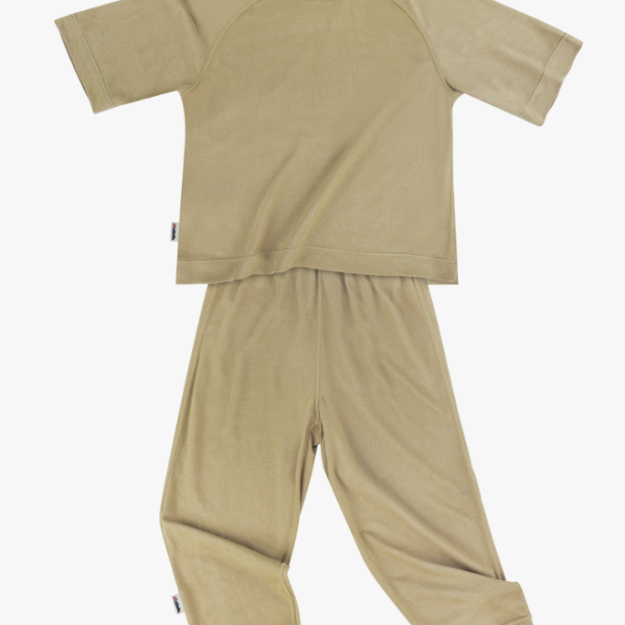 Be Organic Sensitive Skin Sleepwear Short-Sleeve Set