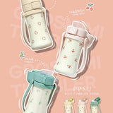 Grosmimi PPSU Tumbler – Dotgom, Olive & Cherish