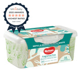 Huggies Baby Wipes Fragrance Free Pop Tub 64s (Discontinued Hard Tub Edition)