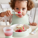 BabyBjorn Baby Dinner Set (Pink, Blue, Green & Yellow)