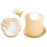 BabyBjorn Baby Dinner Set (Pink, Blue, Green & Yellow)