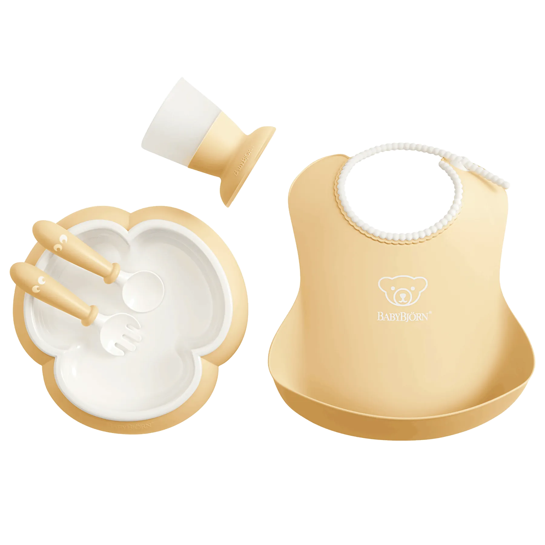 BabyBjorn Baby Dinner Set ( Blue, Green & Yellow)