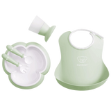BabyBjorn Baby Dinner Set (Pink, Blue, Green & Yellow)