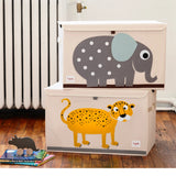 3 Sprouts- Leopard Toy Chest