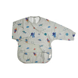 Petite Eats Sleeved Waterproof Baby Bibs (Dino,Bunny)